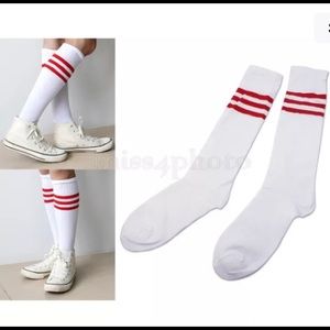Retro knee high socks